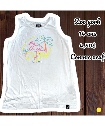 Camisole Zoo York 14 ans