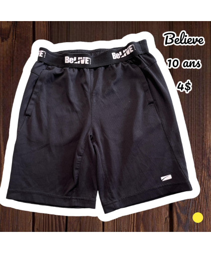 Shorts Believe Fille 10 ans