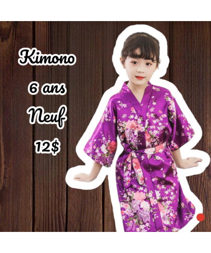 Kimono Fille 6 ans