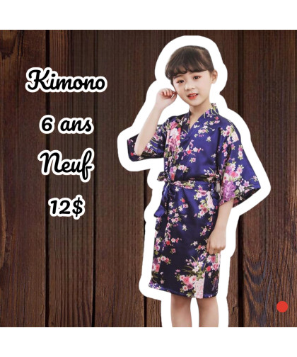 Kimono Fille 6 ans