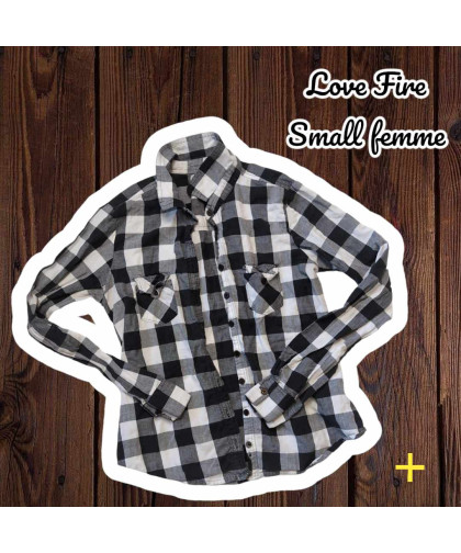 Blouse Love Fire Small Femme