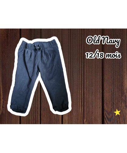 Pantalon Old Navy Fille 12/18 mois