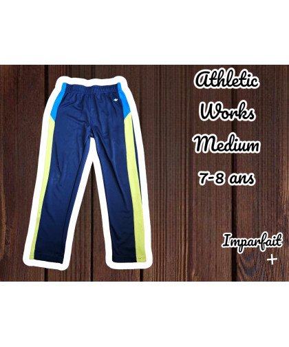 Pantalon Athletic Works Garçon 7-8 ans