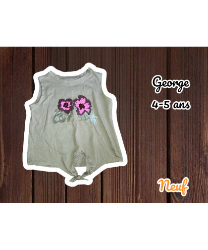 Camisole George Fille 4-5 ans