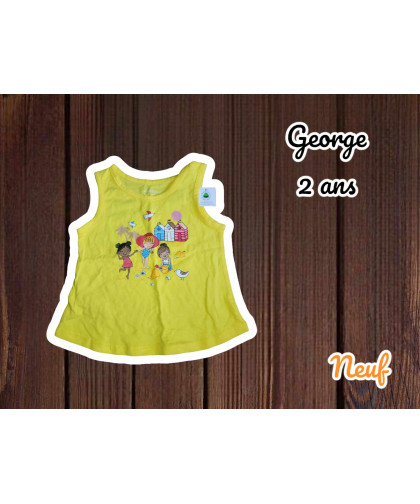 Camisole George Fille 2 ans