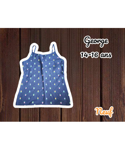 Camisole George Fille 14-16 ans
