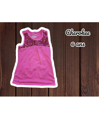 Camisole Cherokee Fille 6 ans