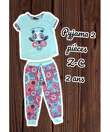 Pyjama 2 pièces Z/C 2 ans
