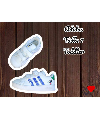 Souliers Adidas Disney Mickey Garçon Taille 7 Toddler