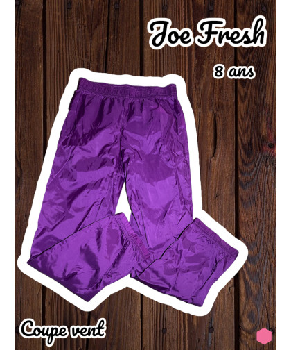 Pantalon Coupe Vent Joe Fresh 8 ans