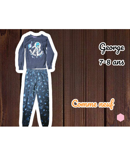 Pyjama 2 pièces George Garçon 7-8 ans