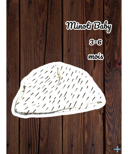 Bonnet Minoti Baby 3-6 mois