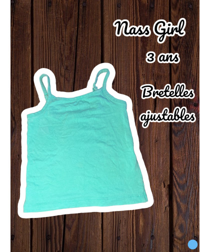Camisole Nass Girl 3 ans