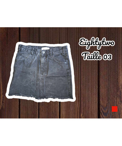 Short Jeans Eightytwo Femme Taille 03
