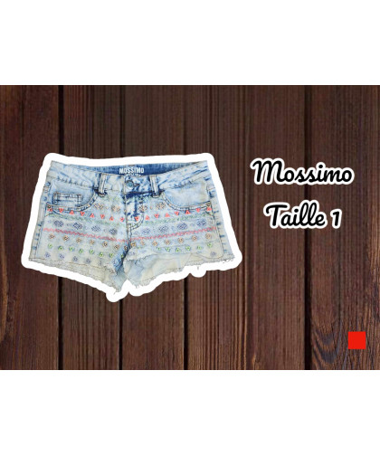 Short Jeans Mossimo Femme Taille 1