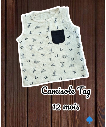 Camisole Tag 12 mois