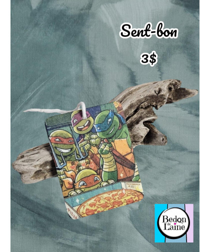 Sent-bon Ninja Turtles Bedon de laine